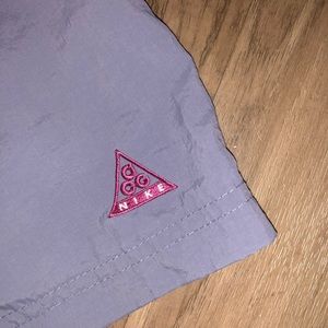 ACG vintage athletic lavender shorts!